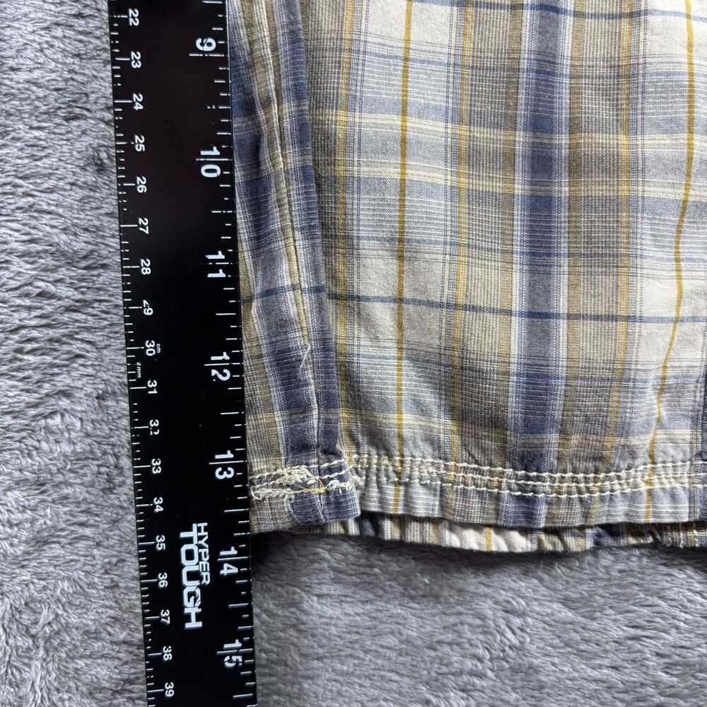 Faded Glory Women Vintage Y2K Bermuda Shorts Plaid Cargo Preppy Size 10 H274 - Picture 6 of 9